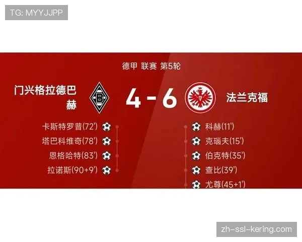 因天气原因，法兰克福对阵门兴的比赛延期举行